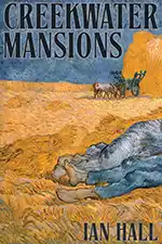 Book cover titled, "Creekwater Mansions." 