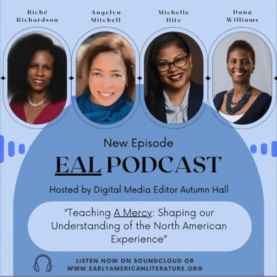 EAL Podcast episode graphic showing guests