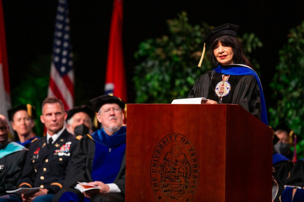 Joy Harjo at Commencement