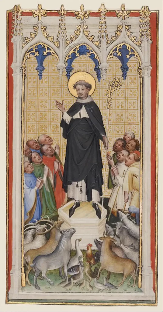 A painting of St. Anthony the Abbot by the Master of St. Veronica. DcoetzeeBot/Getty Center/Wikimedia